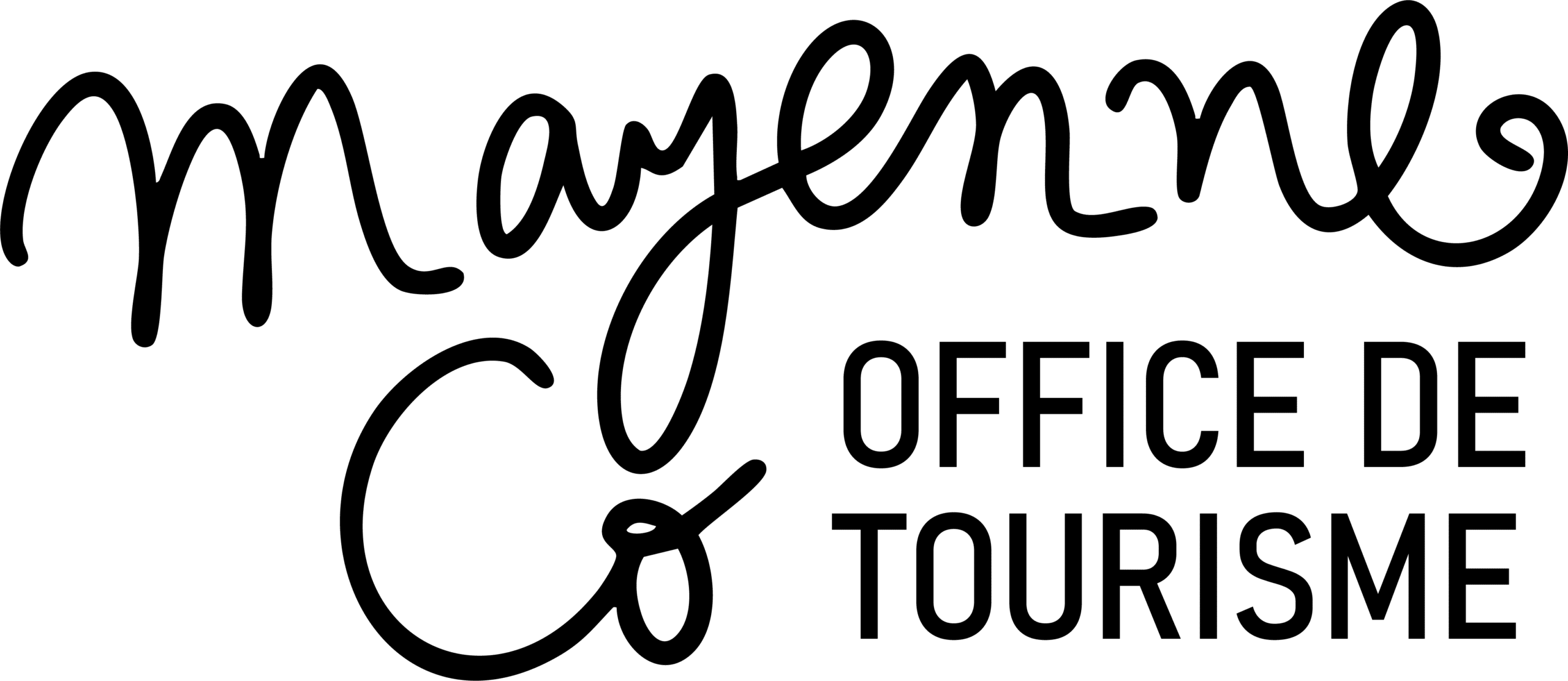 Logo Office du tourisme de Mayenne Co.